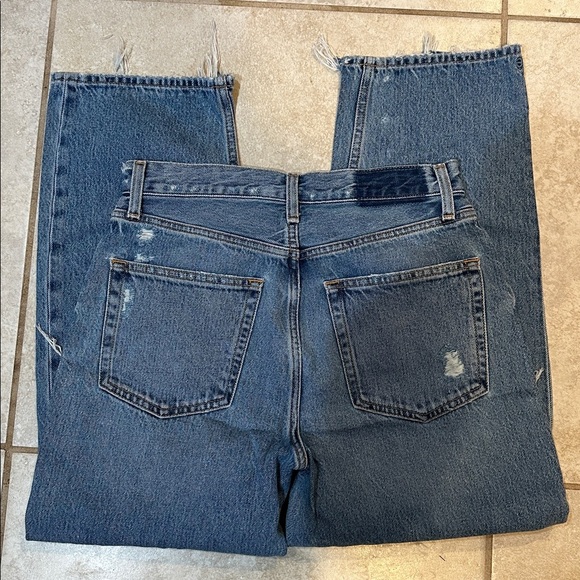 Etica Denim Tyler Vintage Straight Jeans Destroyed 27 - Picture 7 of 7